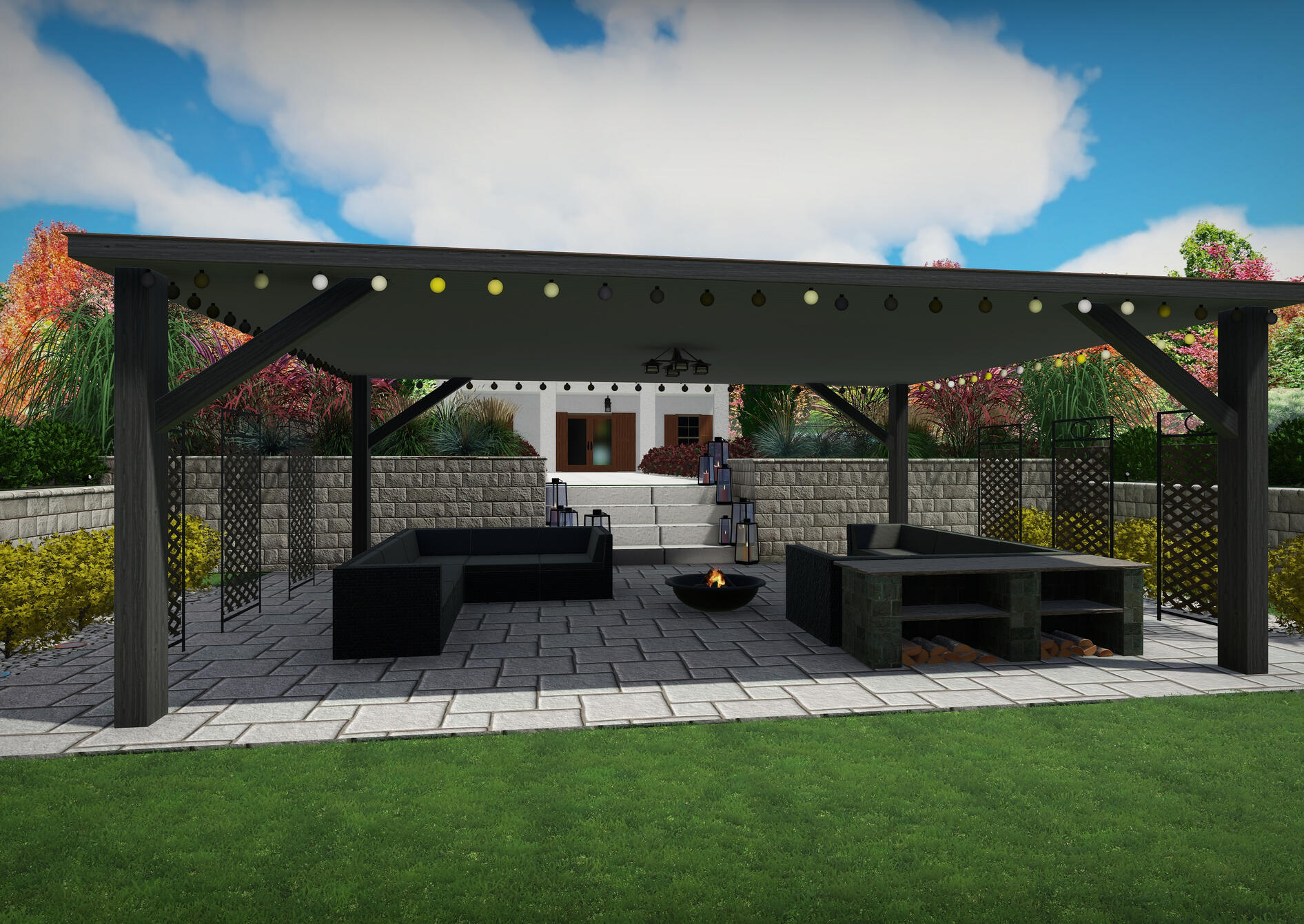 Relaxation Pavilion | the heart of the garden