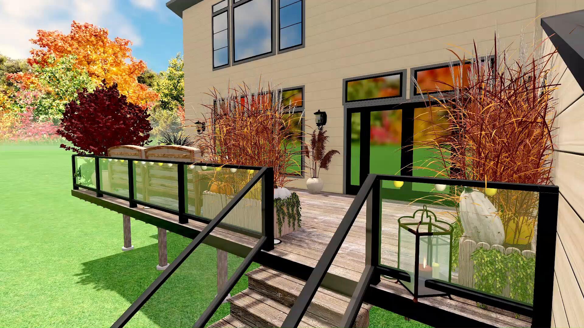 Terasă Exterior | Reflexii de Toamnă